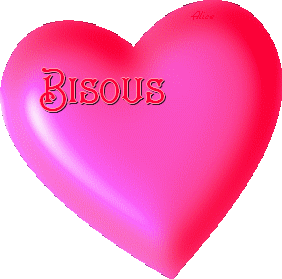 bisous coeur
